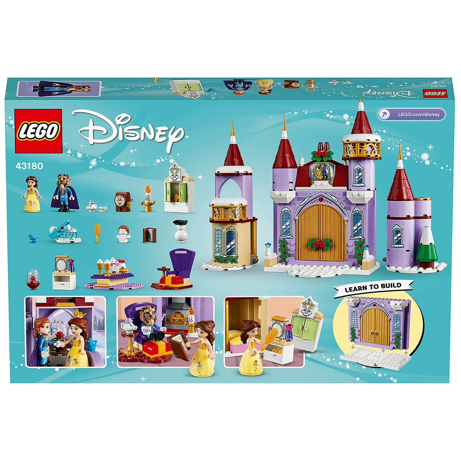 LEGO Disney Princess: Belles Castle Winter Celebration (43180)