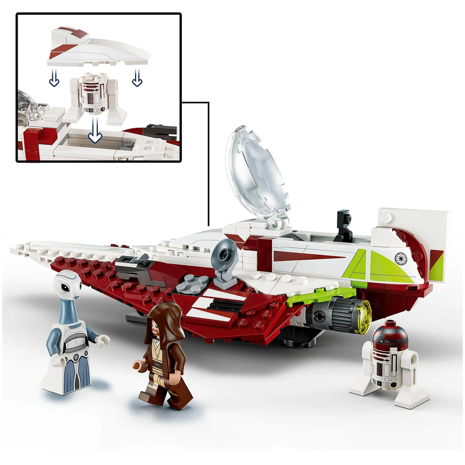 LEGO Star Wars: Obi-Wan Kenobi’s Jedi Starfighter Set (75333)