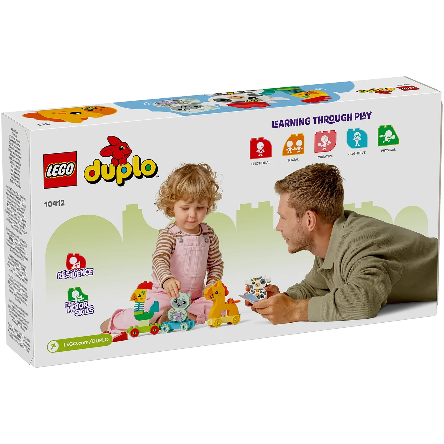 LEGO DUPLO My First Animal Train Toddler Learning Toys 10412
