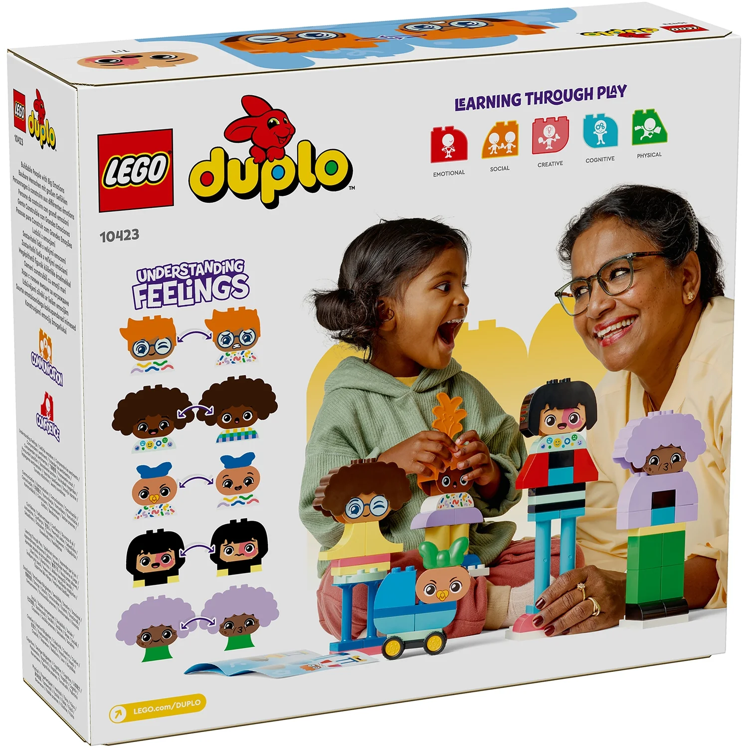 LEGO DUPLO Town Buildable People with Big Emotions Set 10423