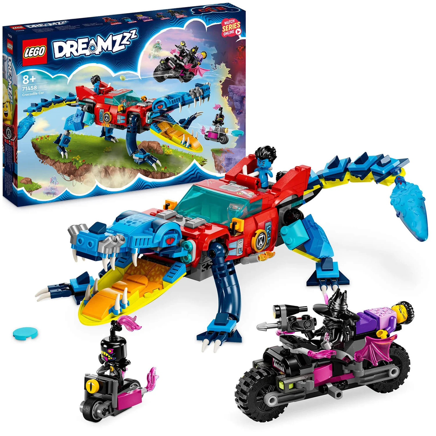 LEGO DREAMZzz Crocodile Car Toy 2in1 Set 71458