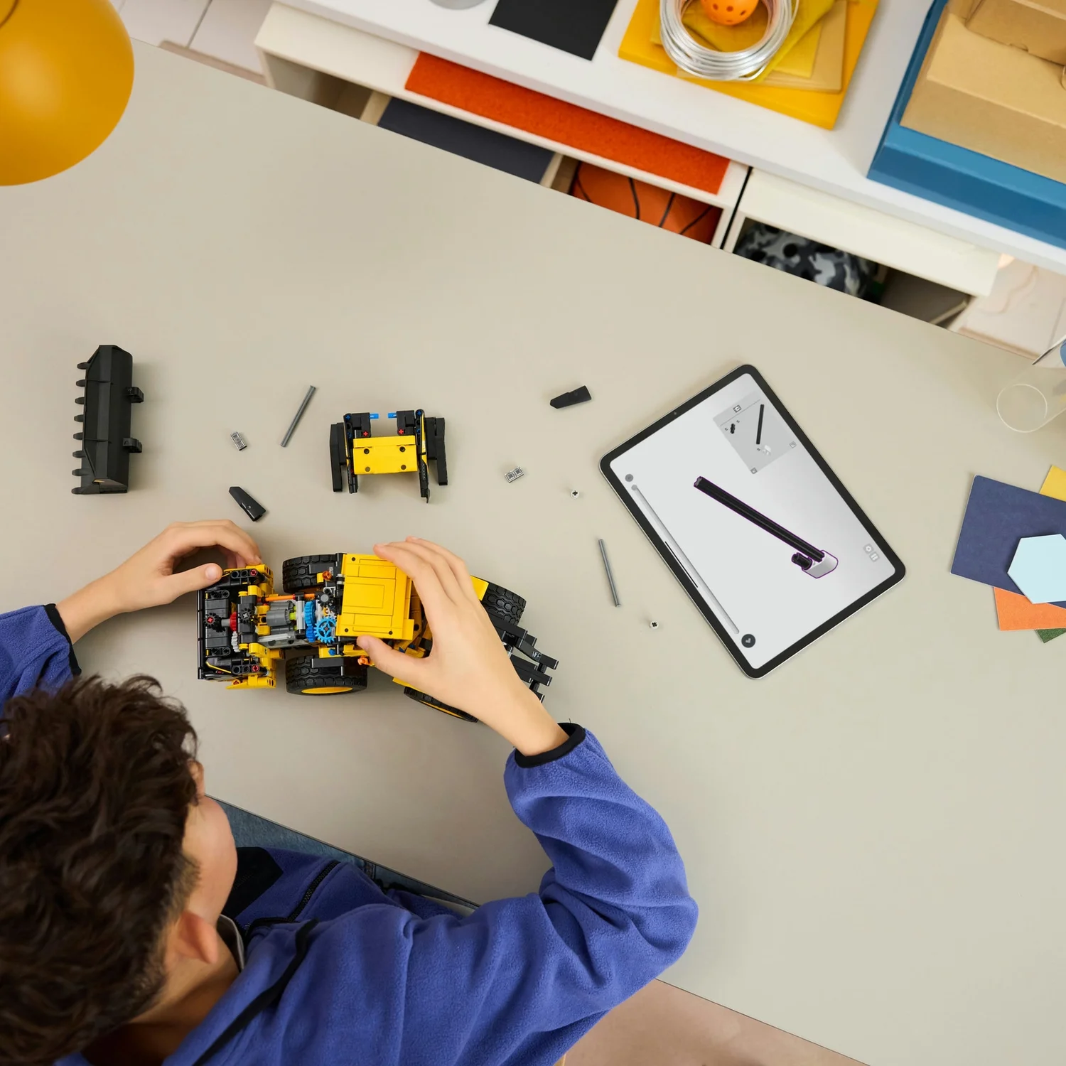 LEGO® Technic Volvo L120 Electric Wheel Loader Construction Toy 42209