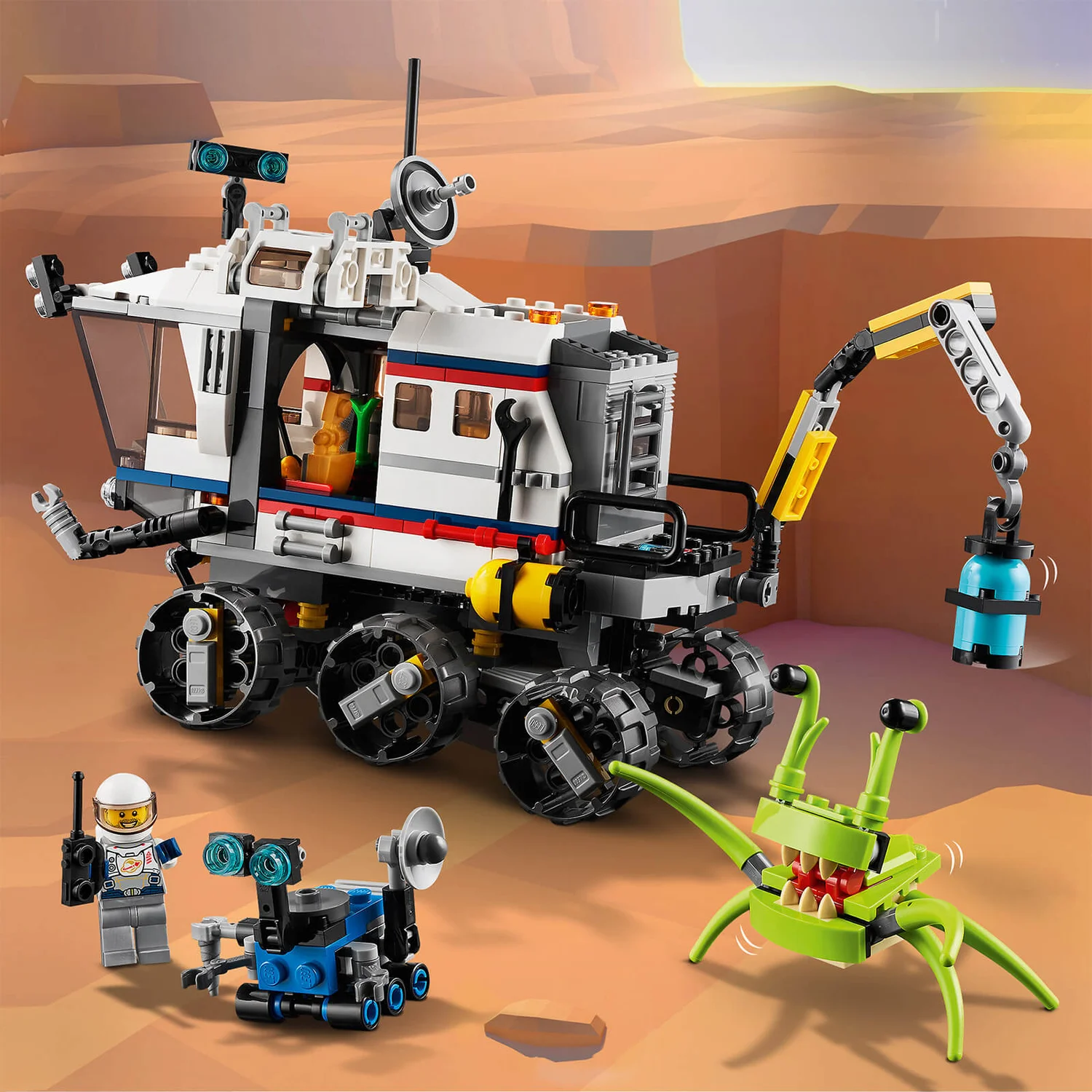 LEGO Creator: 3in1 Space Rover Explorer Building Set (31107)