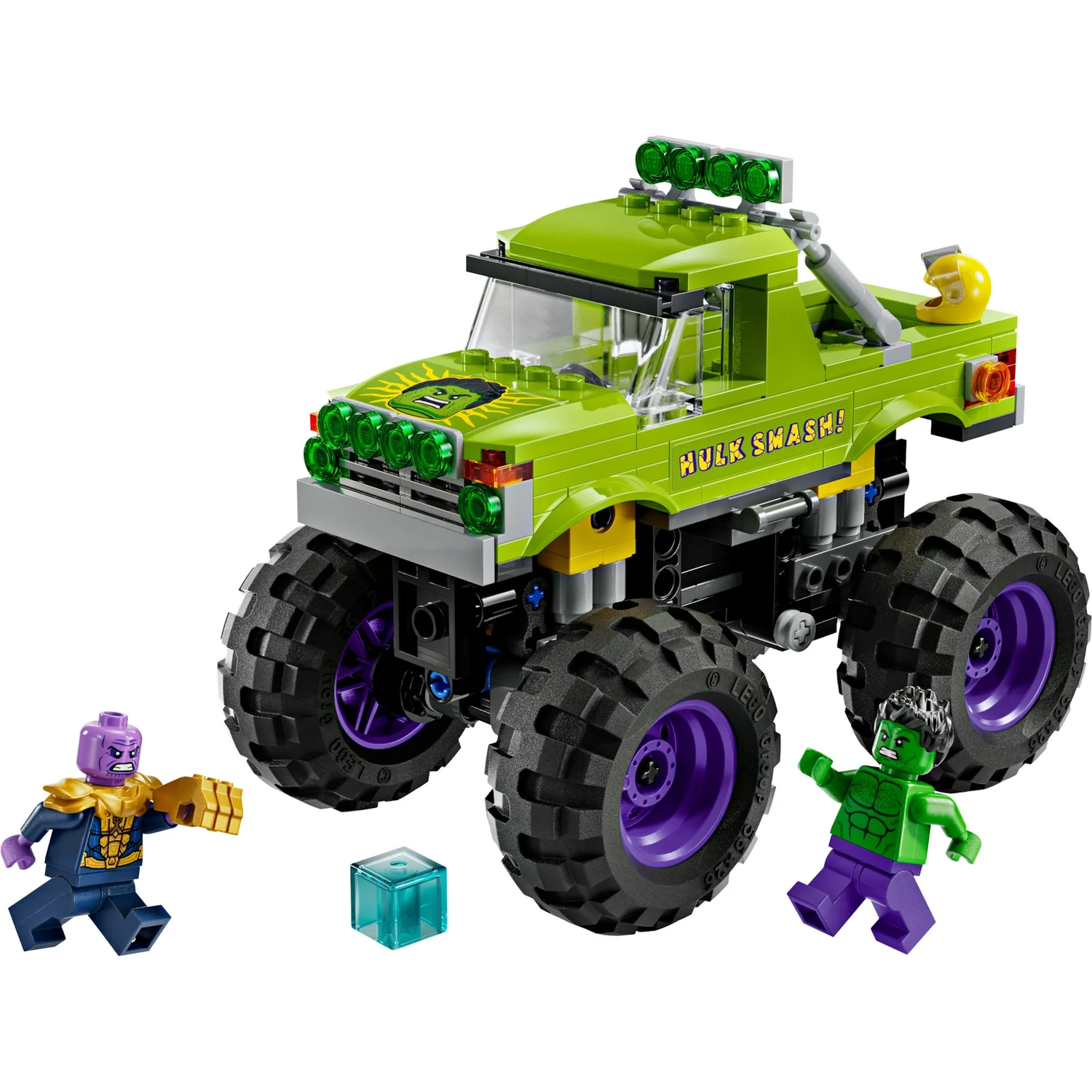 LEGO Marvel The Hulk Truck vs. Thanos Building Toy Set 76312