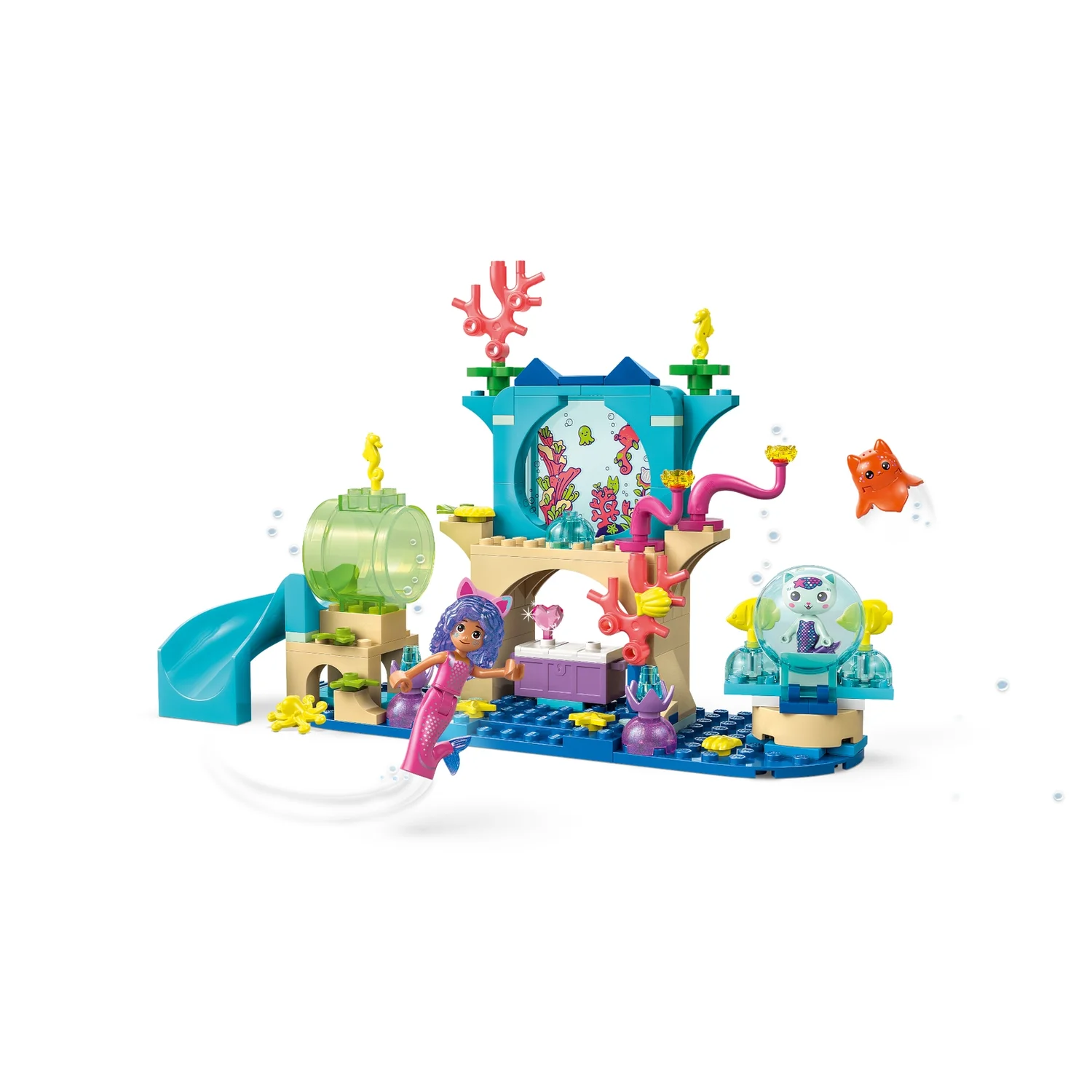 LEGO® Gabby’s Dollhouse Mermaid Gabby’s Aquarium Adventure Animal Toy 11204