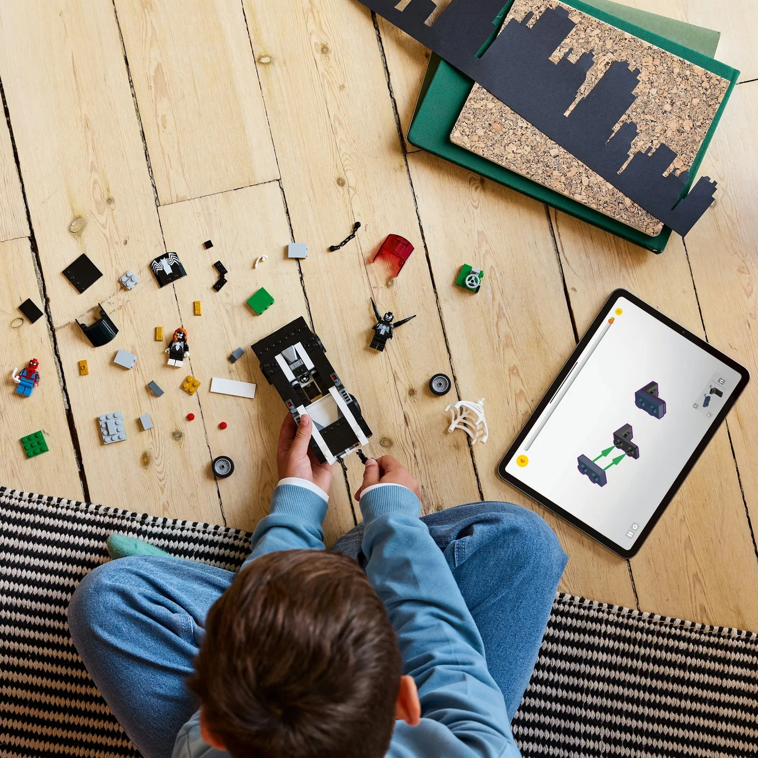 LEGO Marvel Spider-Man vs. Venom Muscle Car Playset 76309