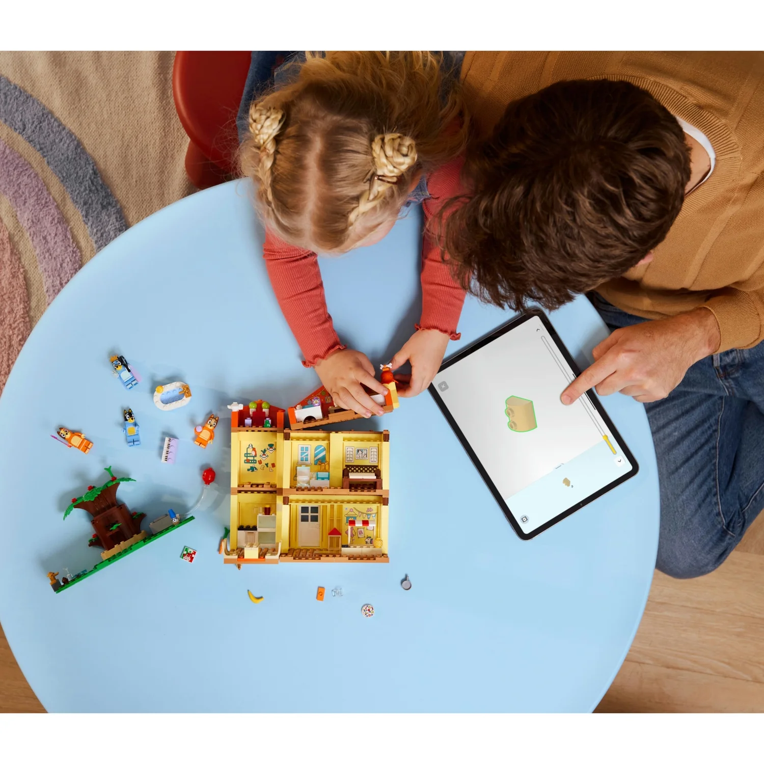 LEGO® Bluey: Bluey’s Family House Playset, Home-Building Kit 11203