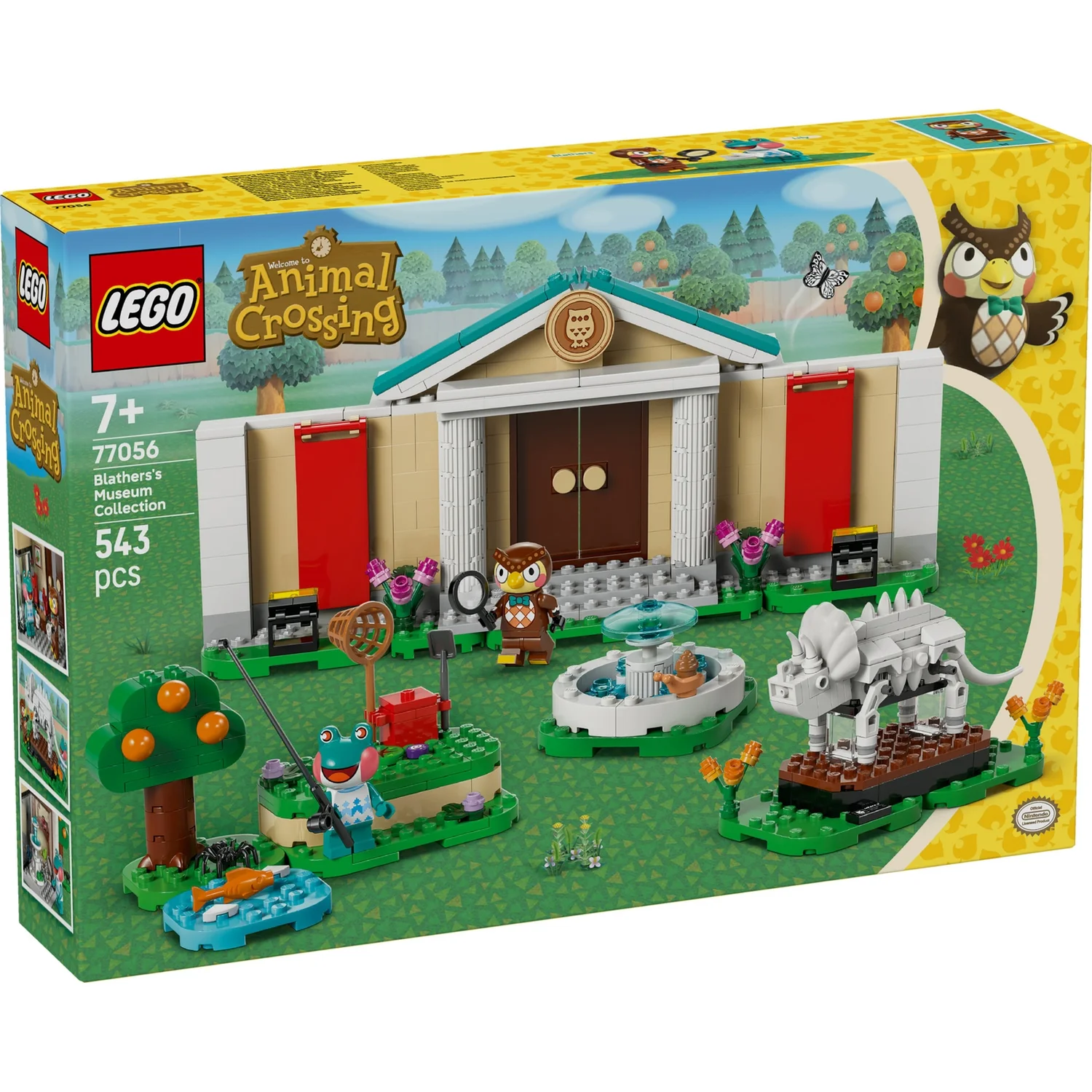 LEGO® Animal Crossing™ Blathers’s Museum Collection Model Kit Building Set 77056