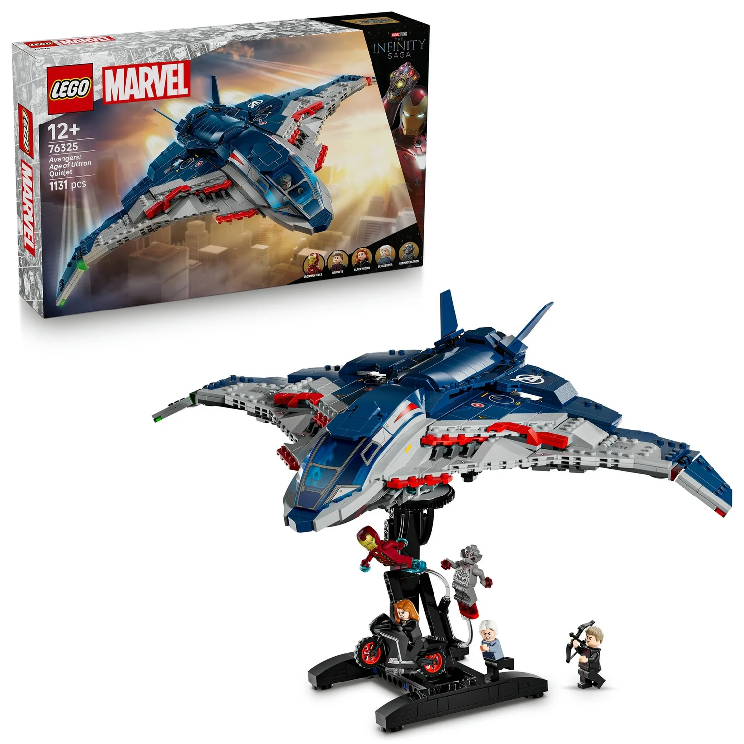 LEGO Marvel Avengers: Age of Ultron Quinjet Set 76325