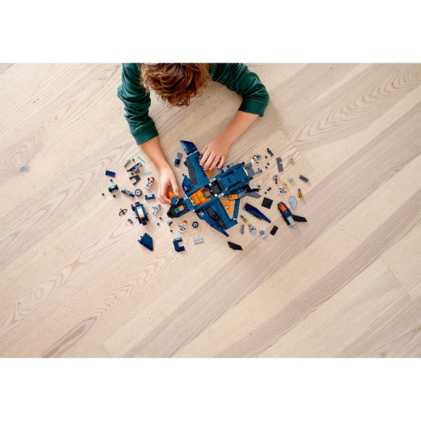 LEGO Marvel Avengers Ultimate Quinjet Plane Toy (76126)