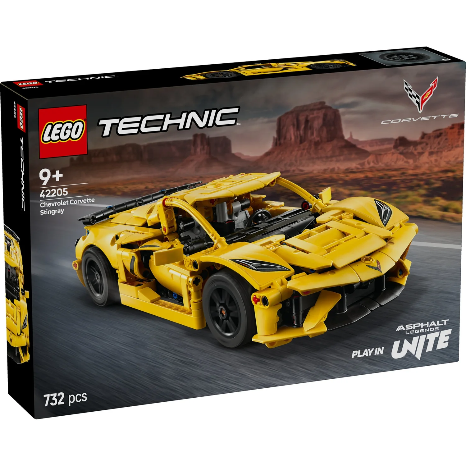 LEGO Technic Chevrolet Corvette Stingray Car Toy Set 42205