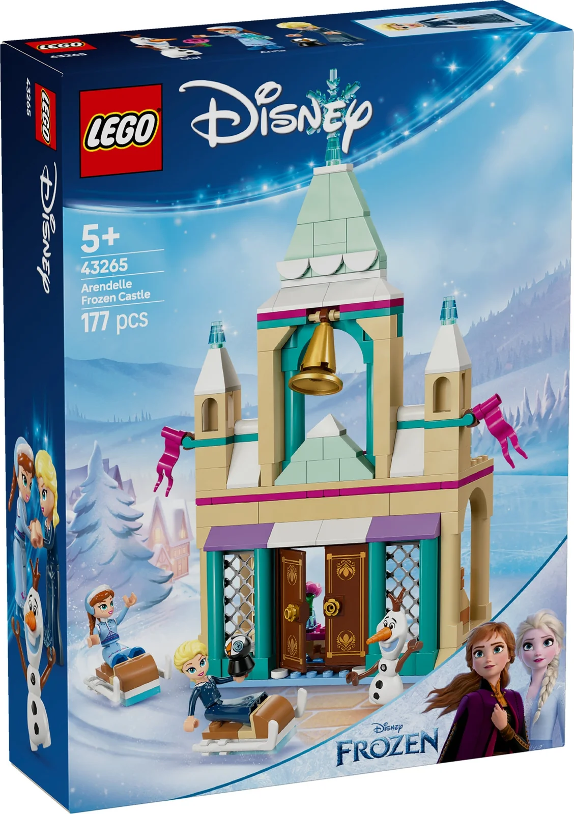LEGO | Disney Arendelle Frozen Castle Building Toy Set 43265