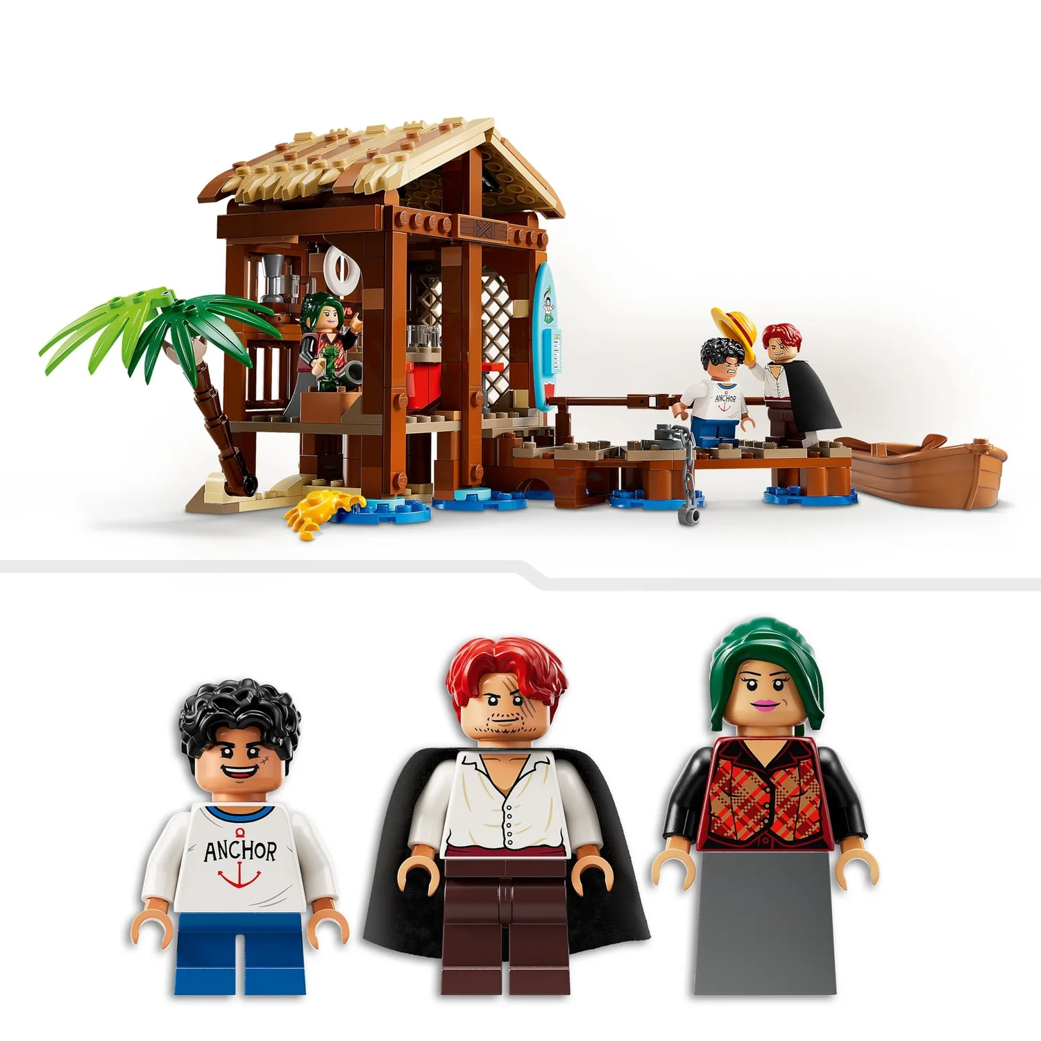 LEGO® ONE PIECE Windmill Village Hut Building Kit 75636