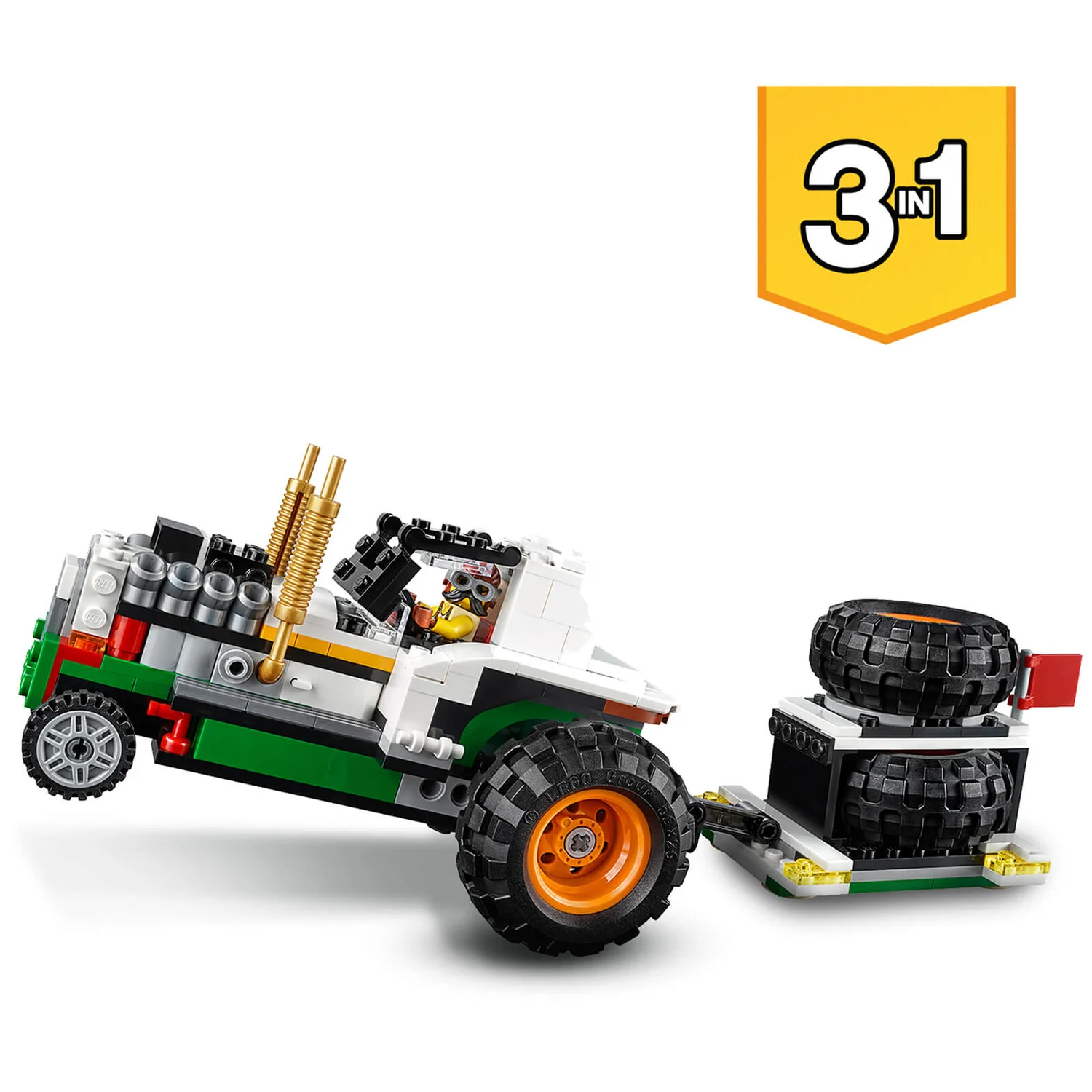 LEGO Creator: 3in1 Monster Burger Truck Building Set (31104)