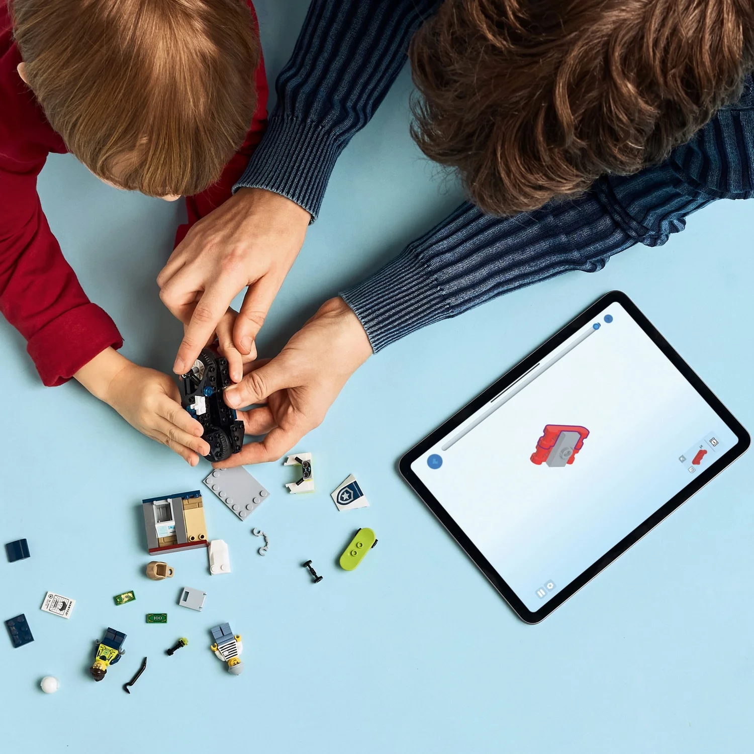 LEGO City Police Motorcycle Chase Toy, Motorbike Set 60455