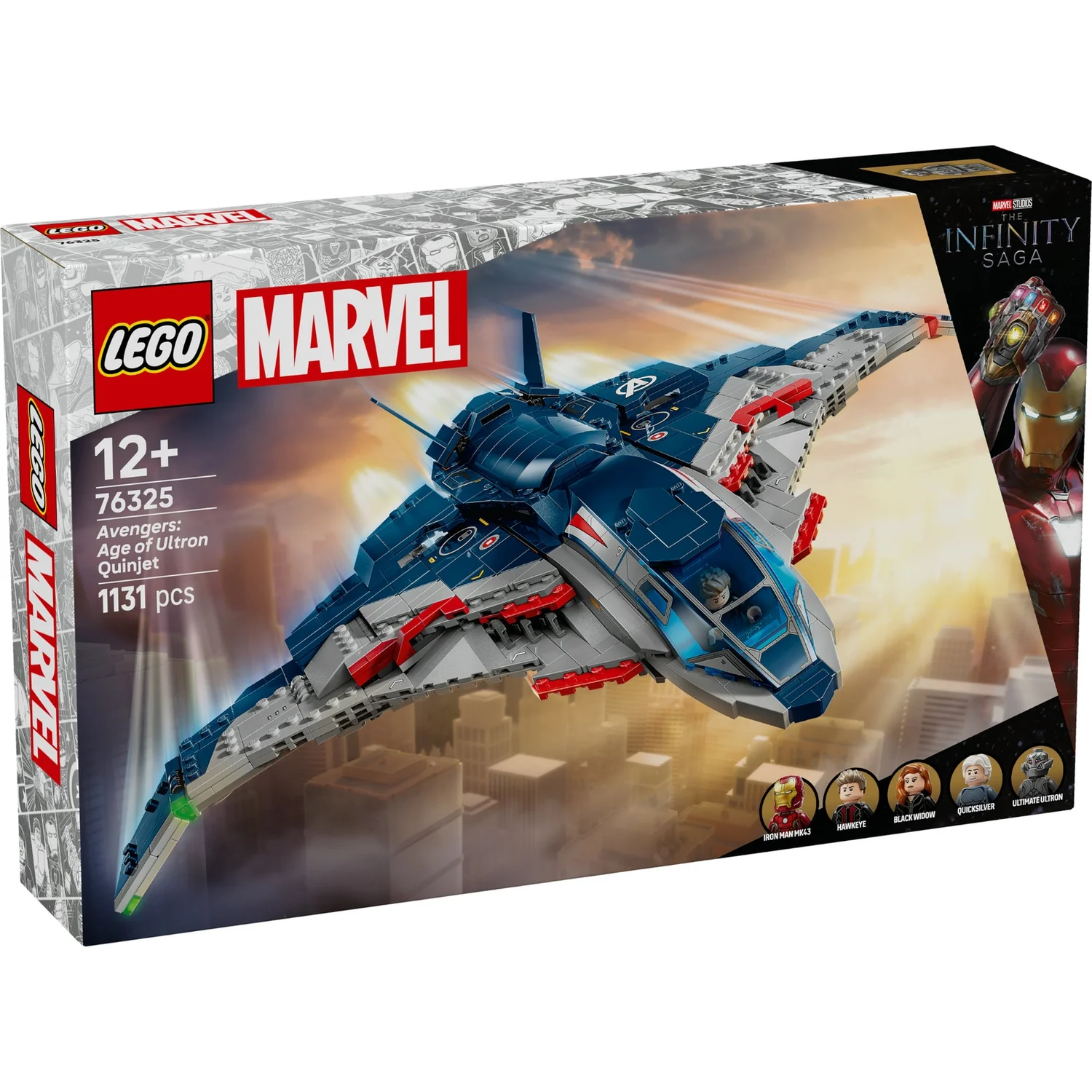 LEGO Marvel Avengers: Age of Ultron Quinjet Set 76325