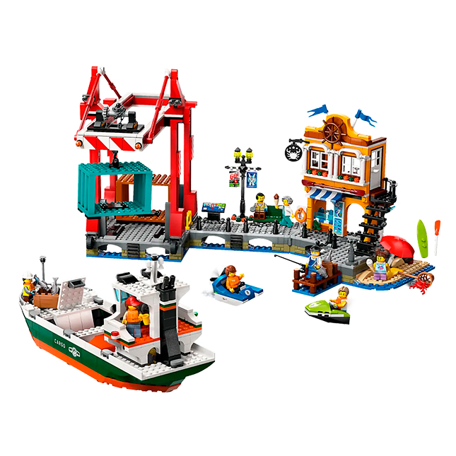 LEGO City - Seaside Harbor with Cargo Ship