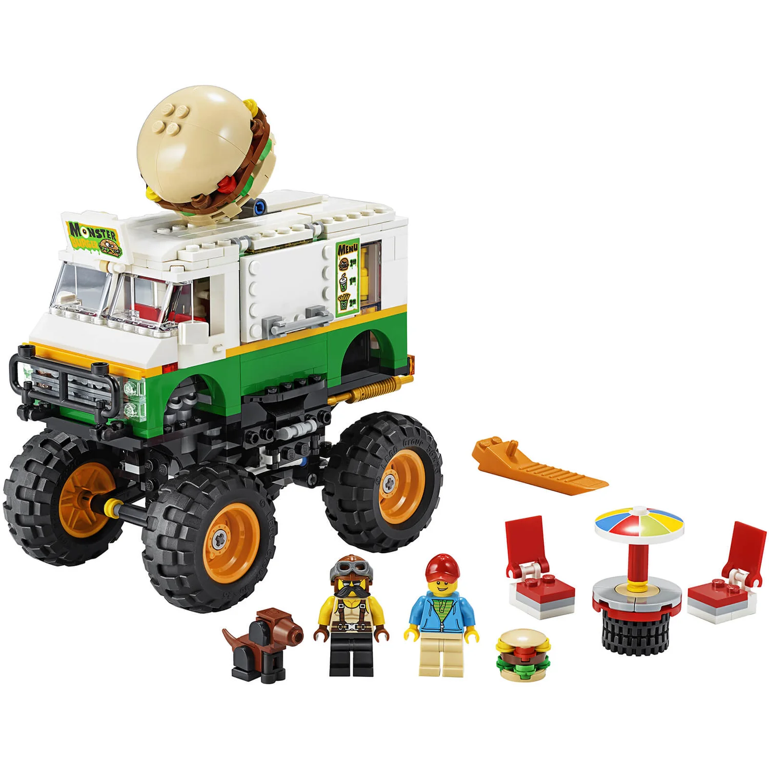 LEGO Creator: 3in1 Monster Burger Truck Building Set (31104)