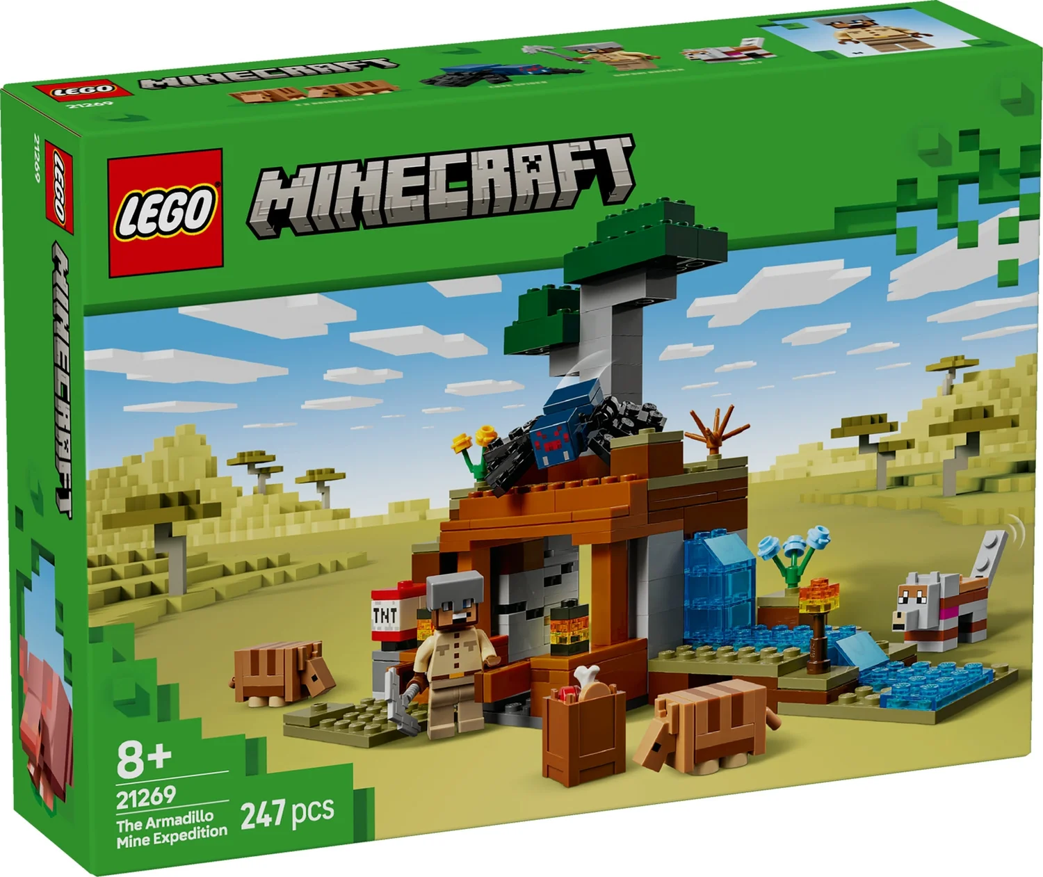LEGO Minecraft The Armadillo Mine Expedition Toy Set 21269
