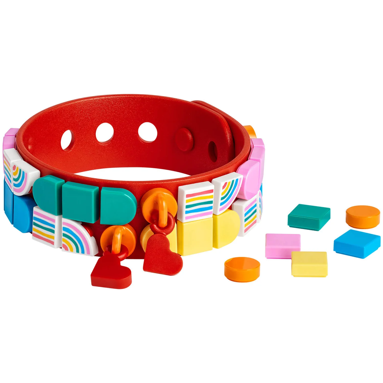 LEGO DOTS: Rainbow Bracelet with Charms Toy Crafts Set (41953)