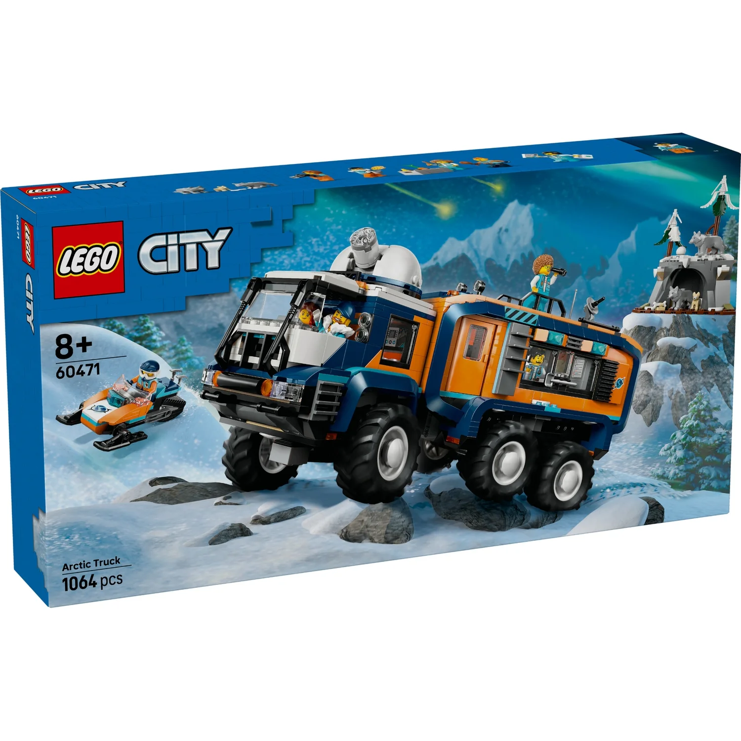 LEGO City Arctic Explorer Science Lab Truck Toy Set 60471
