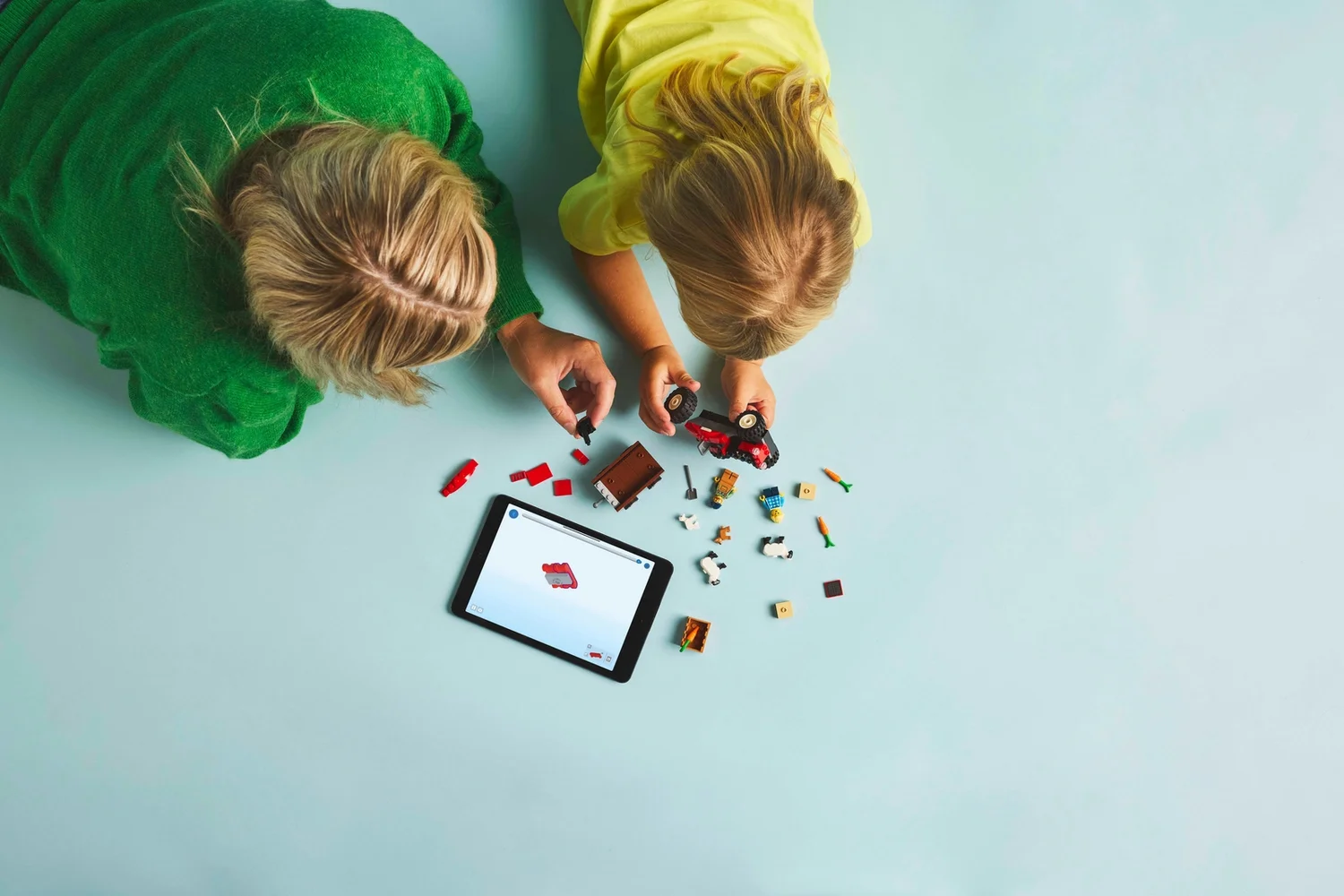 LEGO City Red Farm Tractor with Trailer & Sheep Toys 60461