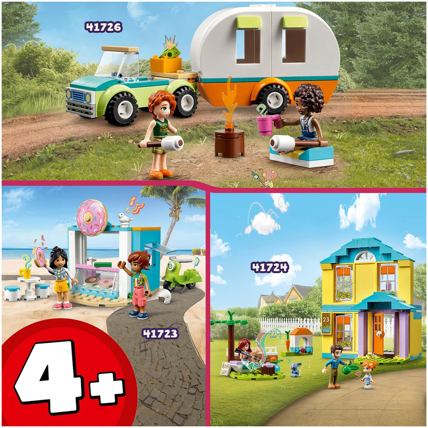 LEGO Friends: Paisley's House 4+ Set with Mini-Dolls (41724)