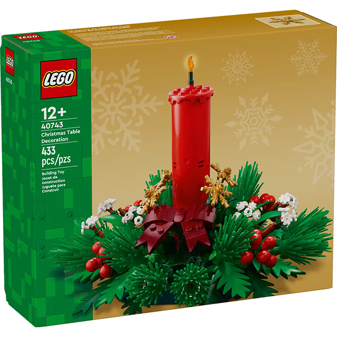 LEGO Christmas Table Decoration