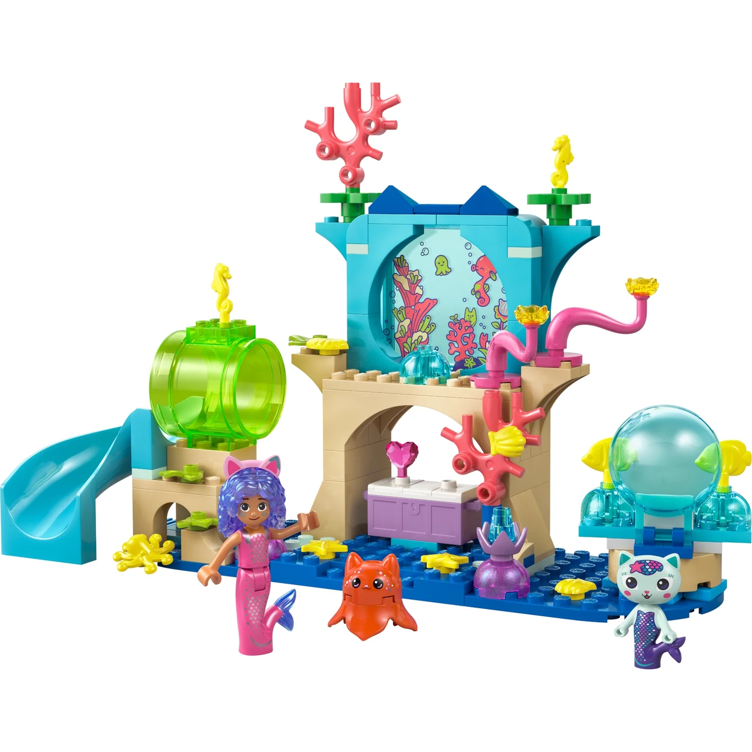 LEGO® Gabby’s Dollhouse Mermaid Gabby’s Aquarium Adventure Animal Toy 11204