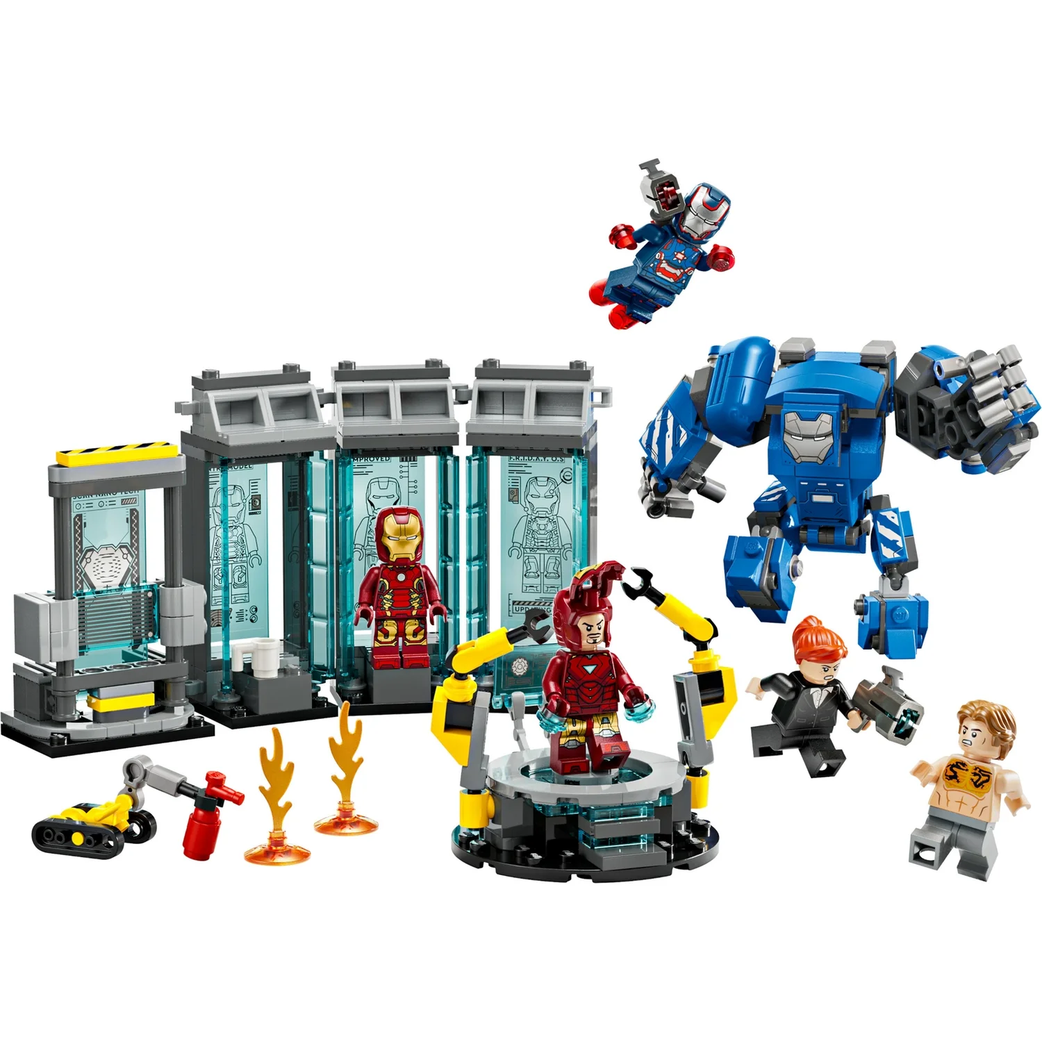 LEGO Marvel Iron Man’s Laboratory: Hall of Armour Set 76315