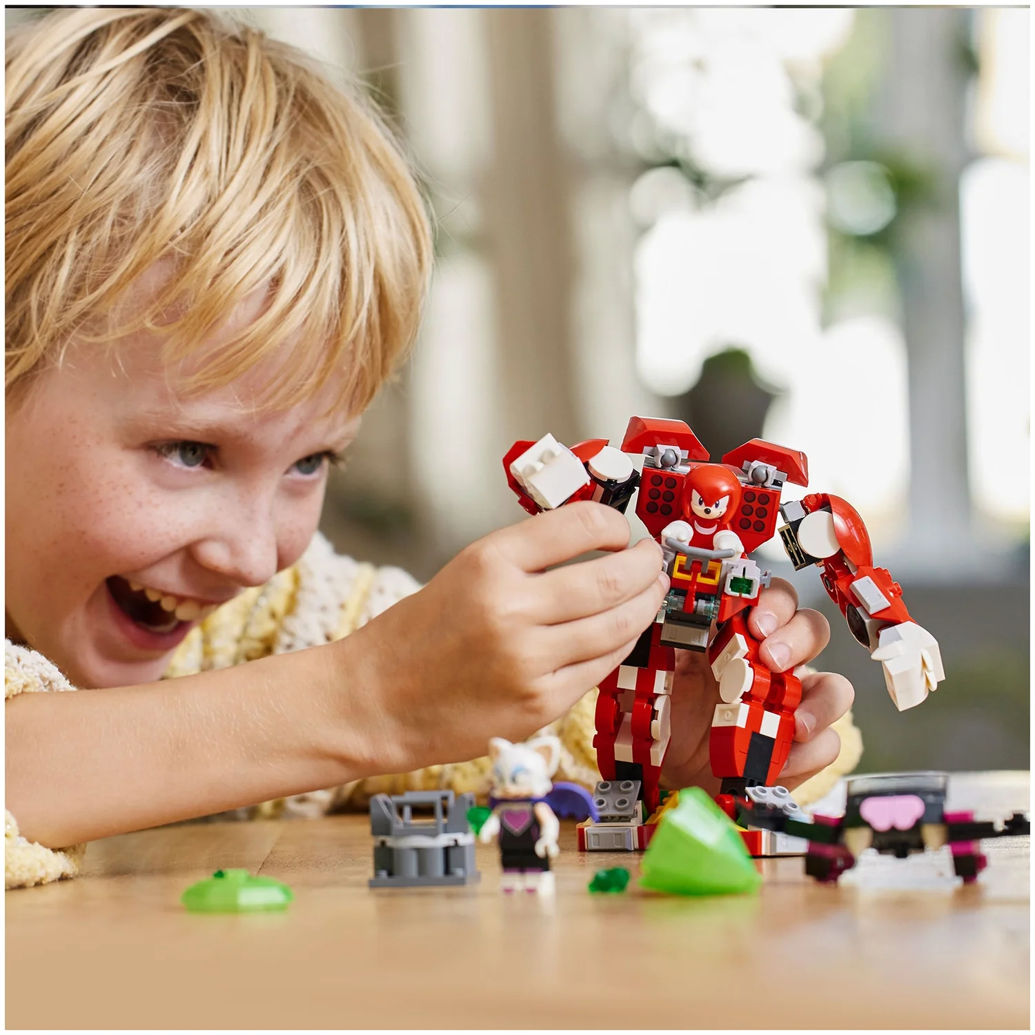 LEGO Sonic the Hedgehog Knuckles’ Guardian Mech Toy 76996