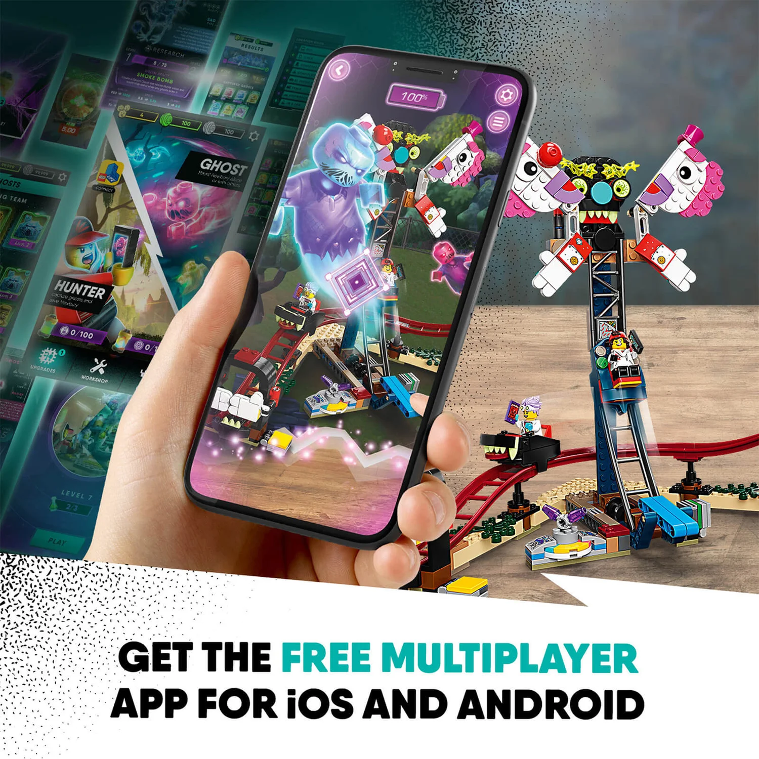 LEGO Hidden Side: Haunted Fairground AR Games App Set (70432)