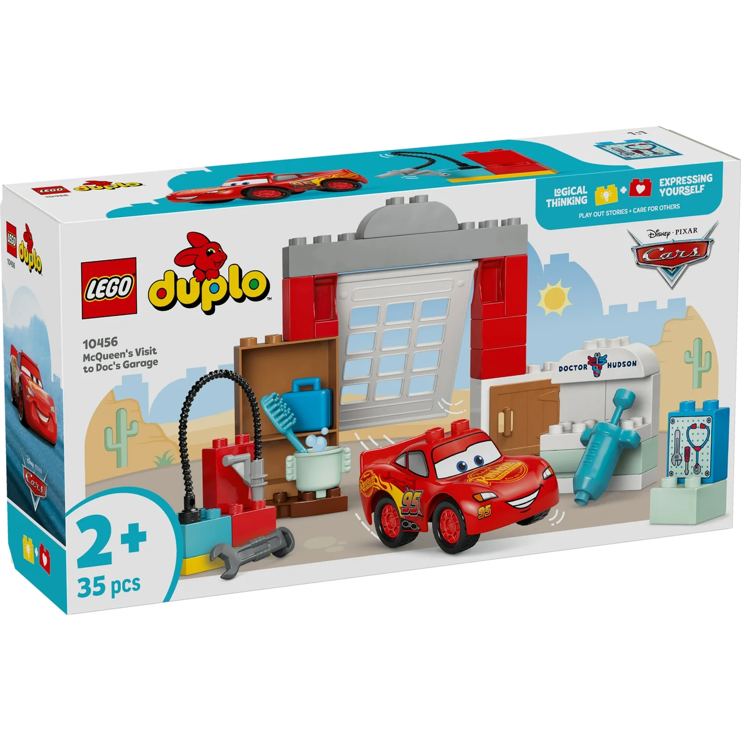 LEGO DUPLO¦Disney and Pixar Cars McQueen's Visit to Doc's Garage 10456