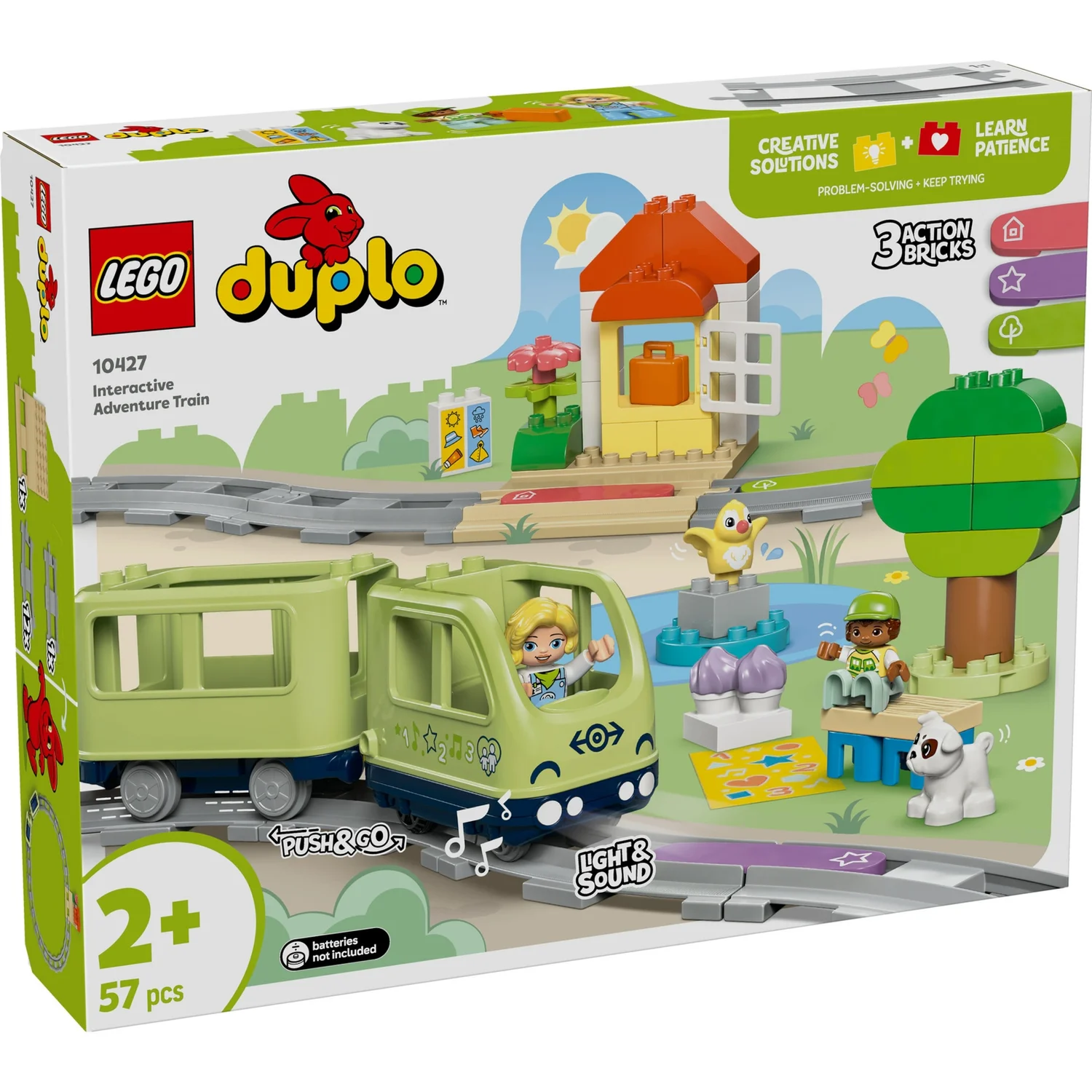 LEGO DUPLO Interactive Adventure Train Building Toy 10427