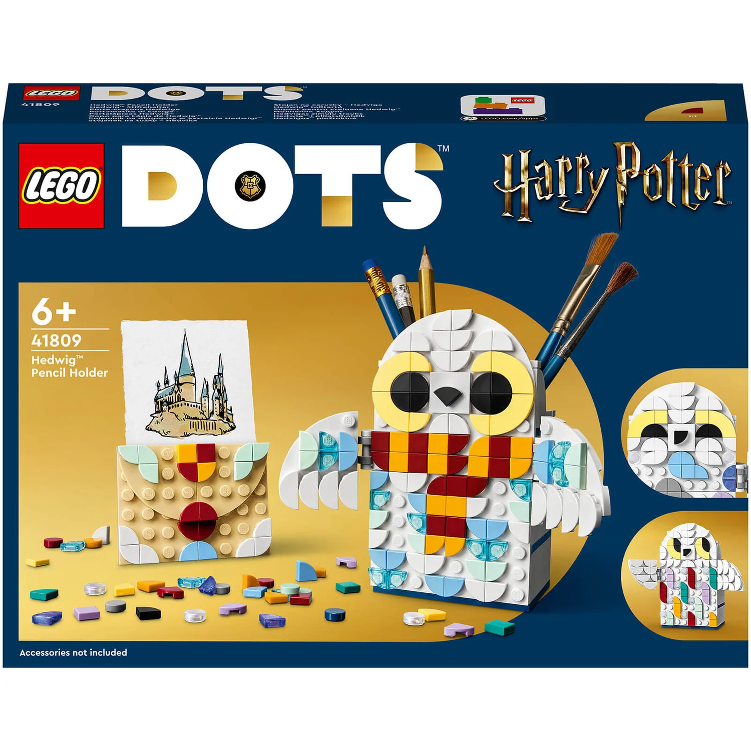 LEGO DOTS: Hedwig™ Pencil Holder (41809)