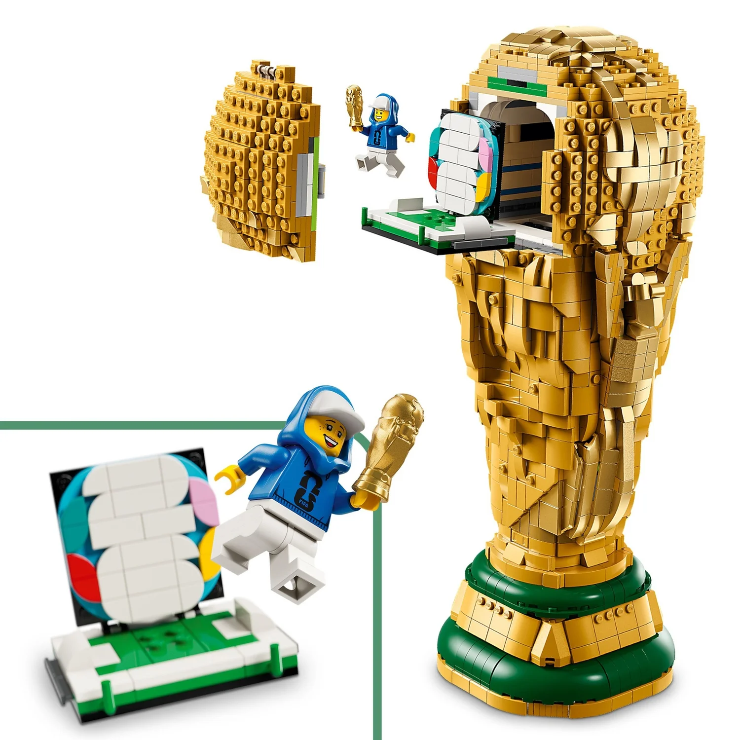 LEGO Editions FIFA World Cup Official Trophy Model Kit 43020