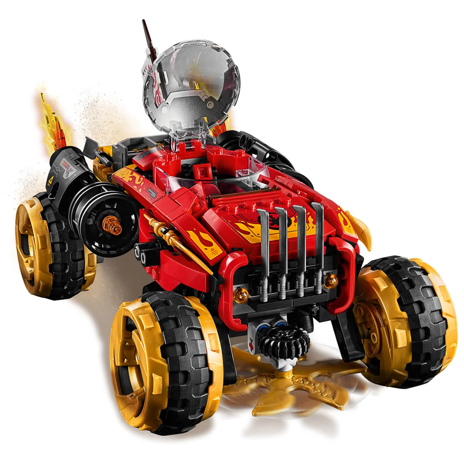 LEGO NINJAGO: Katana 4x4 Vehicle Toy with 5 Minifigures: (70675)