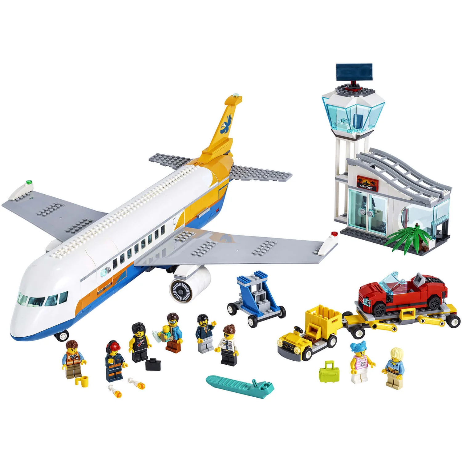 LEGO City: Airport Passenger Airplane & Terminal Toy (60262)