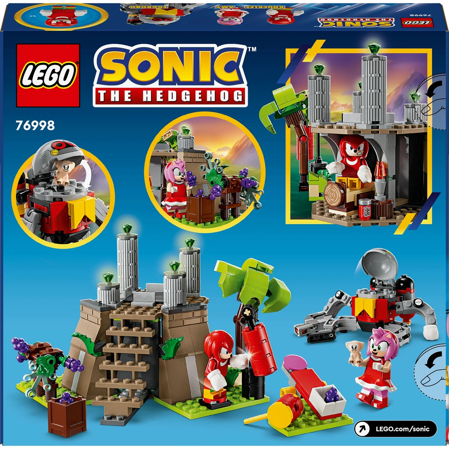 LEGO Sonic the Hedgehog Knuckles and the Master Emerald Shrine 76998
