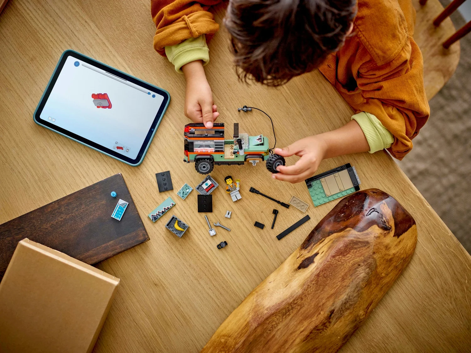 LEGO City Off-Road 4x4 Mountain Truck, Toy Vehicle Set 60447