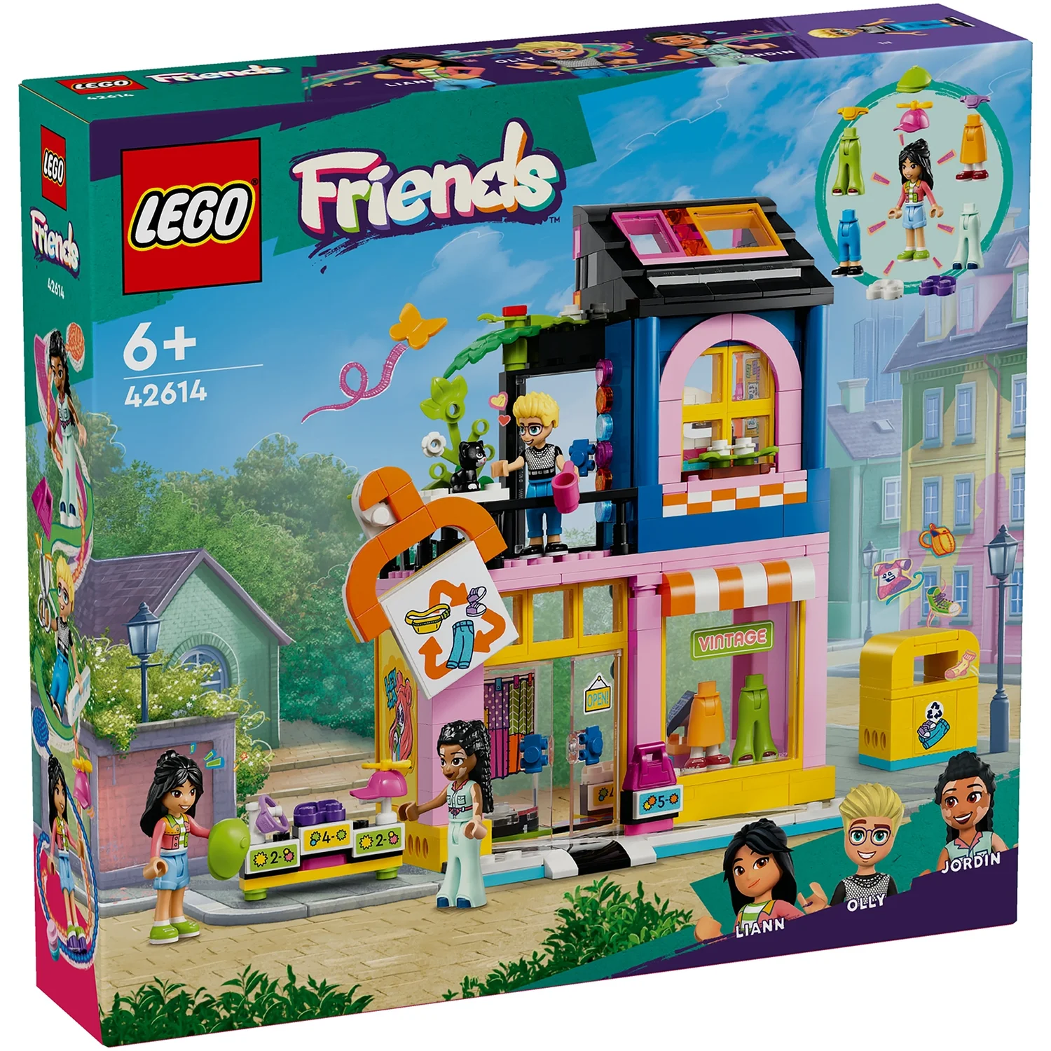 LEGO Friends Vintage Fashion Store Toy Shop Playset 42614