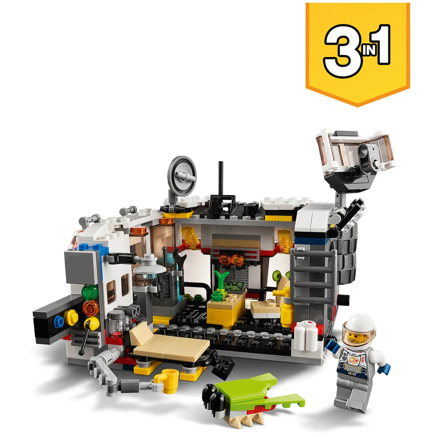 LEGO Creator: 3in1 Space Rover Explorer Building Set (31107)