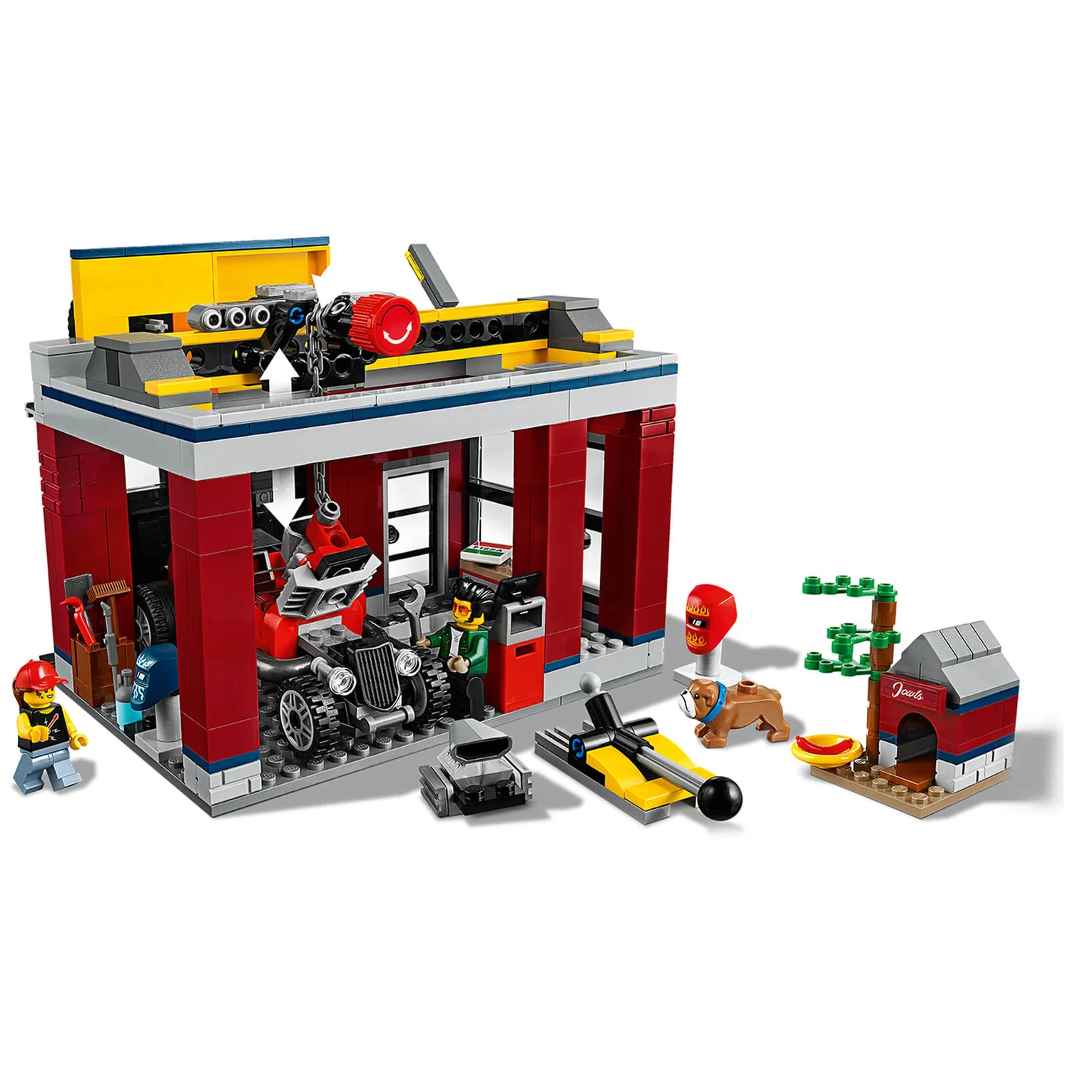 LEGO City: Nitro Wheels Tuning Workshop Building Set (60258)