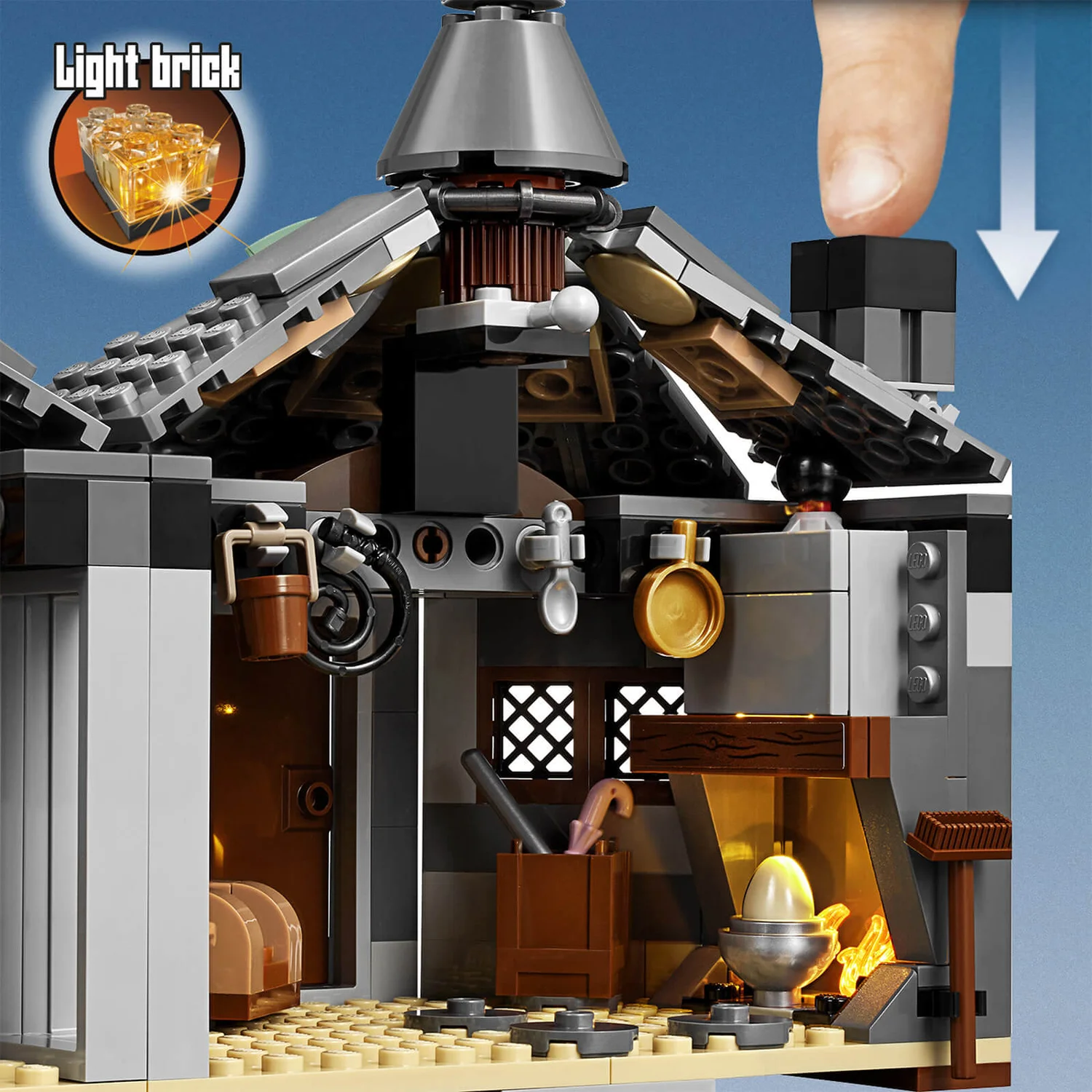 LEGO Harry Potter: Hagrids Hut Hippogriff Rescue Set (75947)