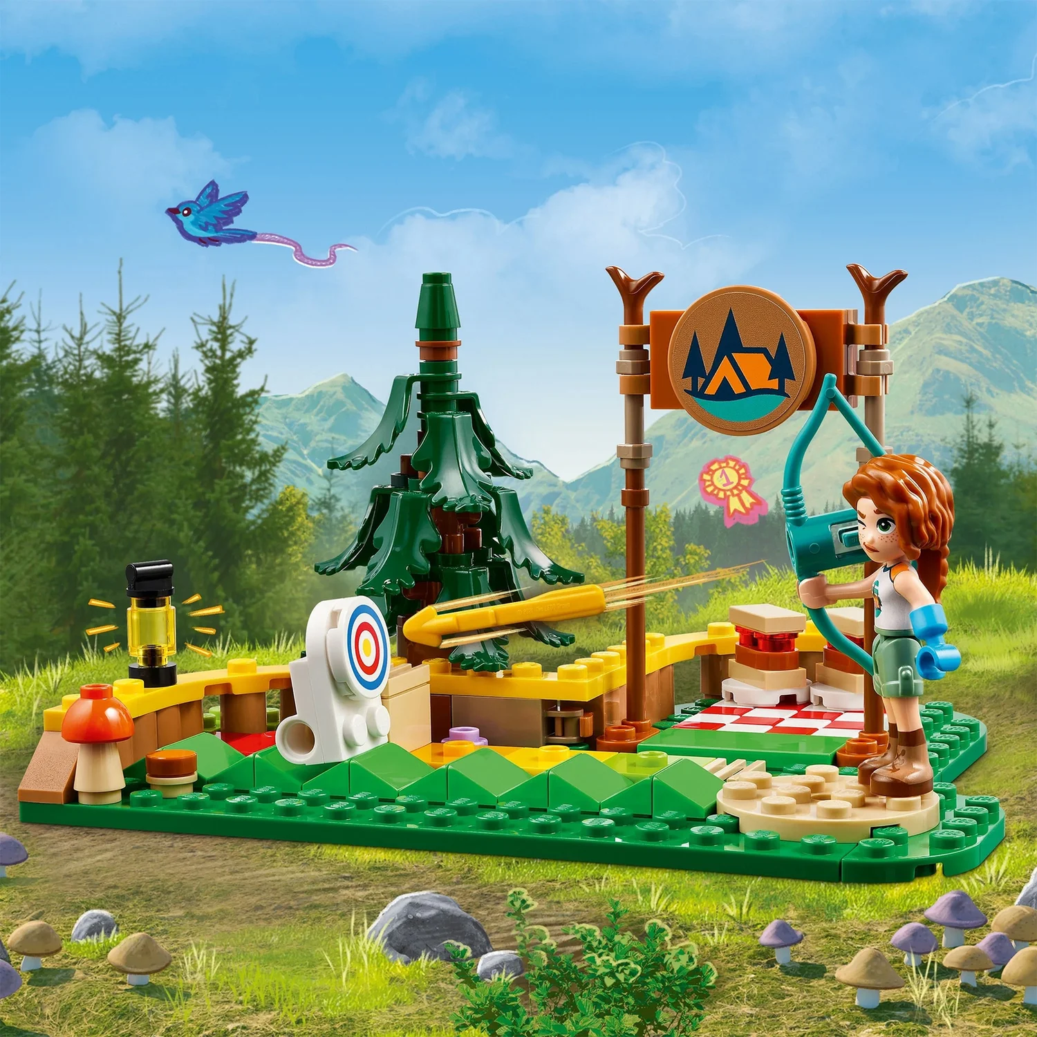 LEGO Friends Adventure Camp Archery Range Building Toy 42622