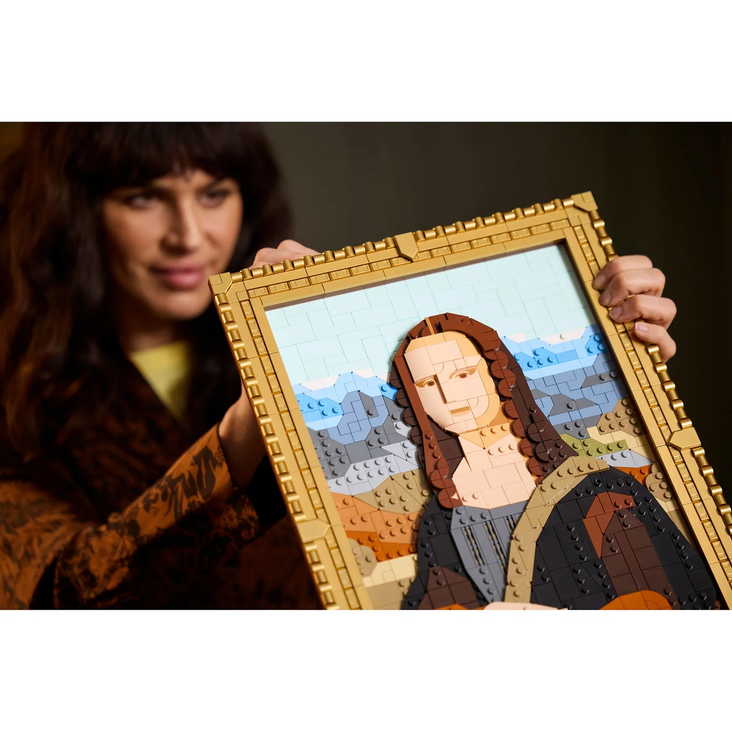LEGO Art Mona Lisa Painting Building Set for Adults 31213