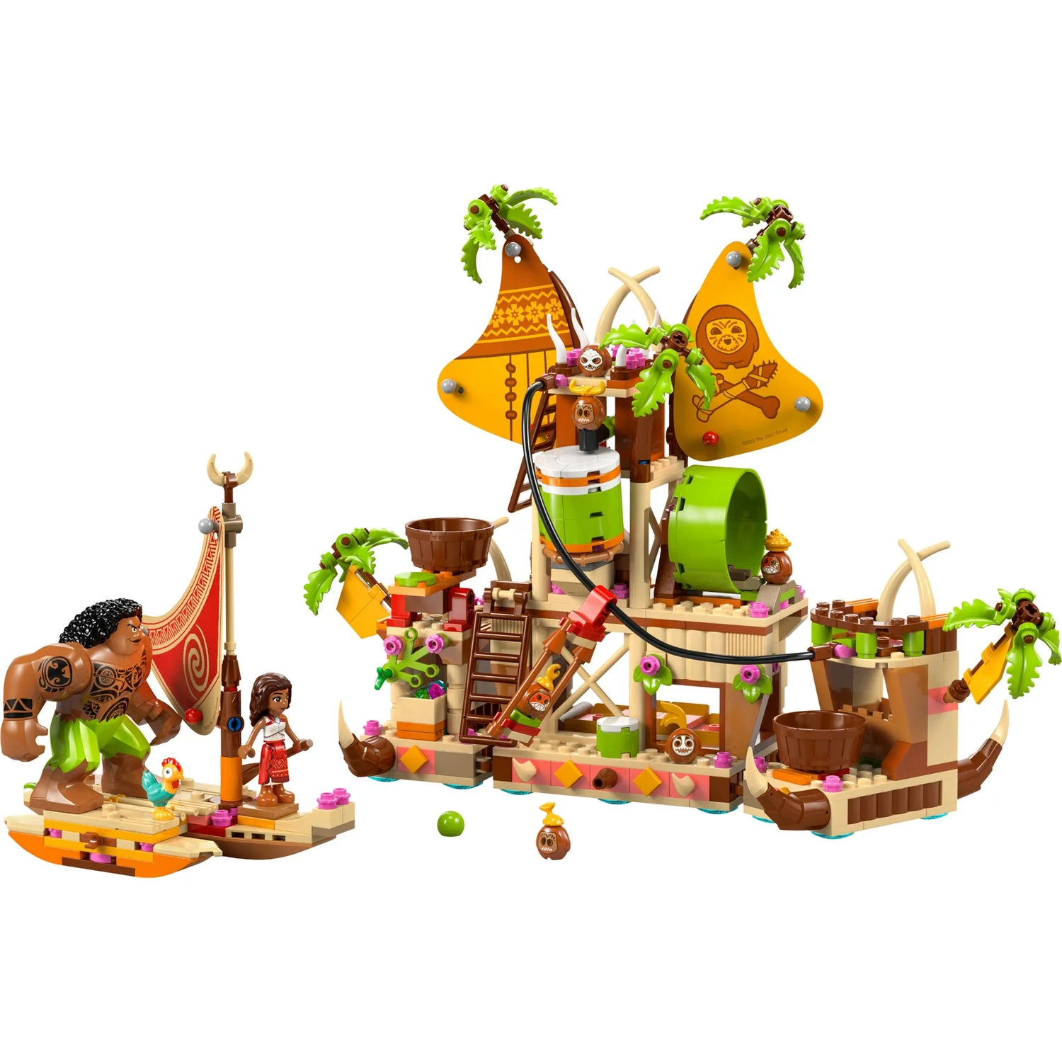 LEGO® | Disney Moana 2 Kakamora Barge, Toy Building Set 43258