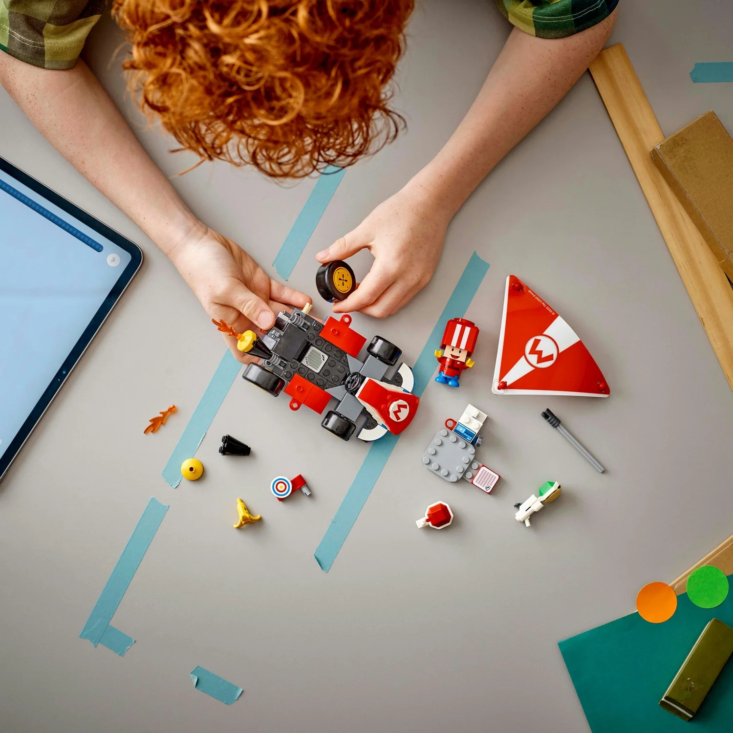 LEGO Super Mario: Mario Kart – Standard Kart Toy Set 72032