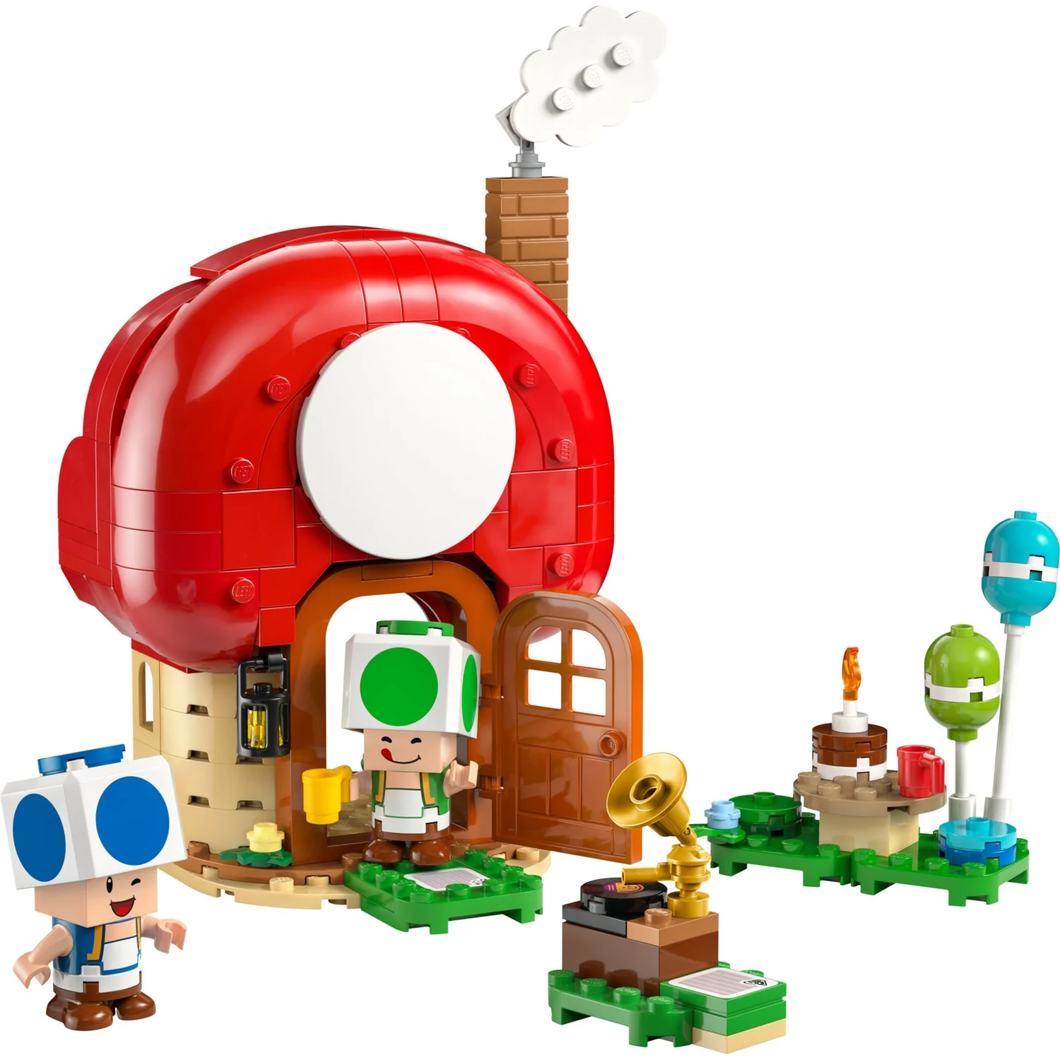 LEGO® Super Mario™ Party at Toad’s House Toy for Boys, Girls and Any Fans 72041