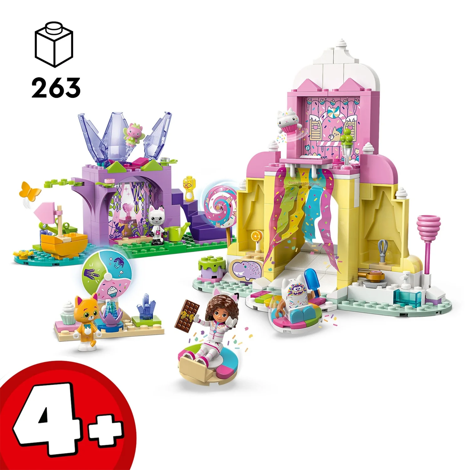 LEGO® Gabby’s Dollhouse Sweet Treat Mountain & Kitty Garden Pretend Play 11205